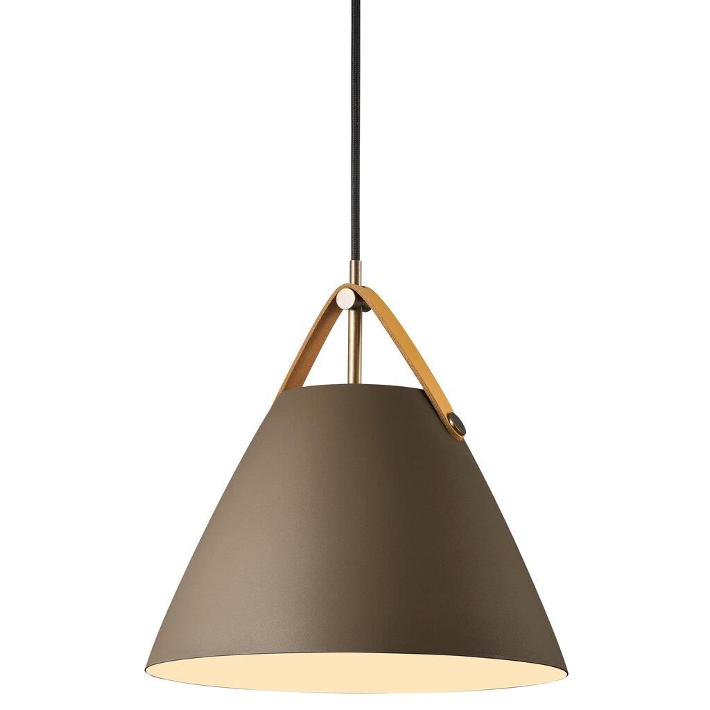 Lampa wisząca Strap 27 nad komodę w sypialni
