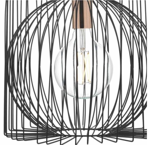 Lampa wisząca Taplow do nowoczesnej sypialni