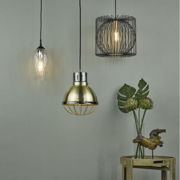 Lampa wisząca Taplow do nowoczesnej sypialni