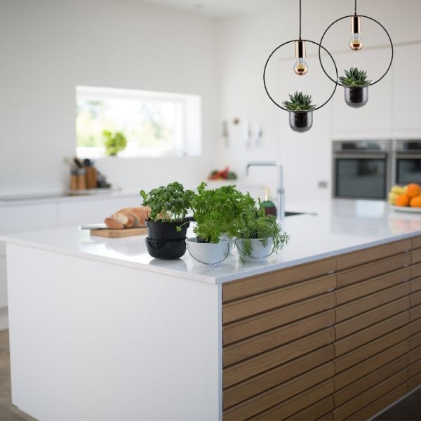Lampa wisząca Tasja nad wyspę kuchenną