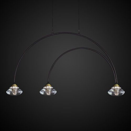 Lampa wisząca Tiffany No.3 CL1 nad łóżko w sypialni