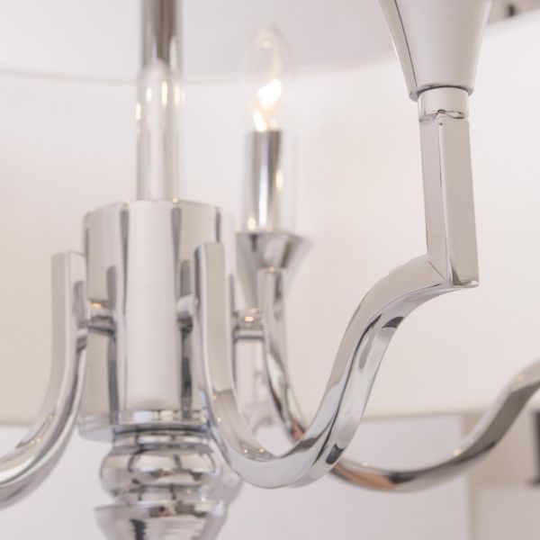 Lampa wisząca Washington nad stolik w salonie