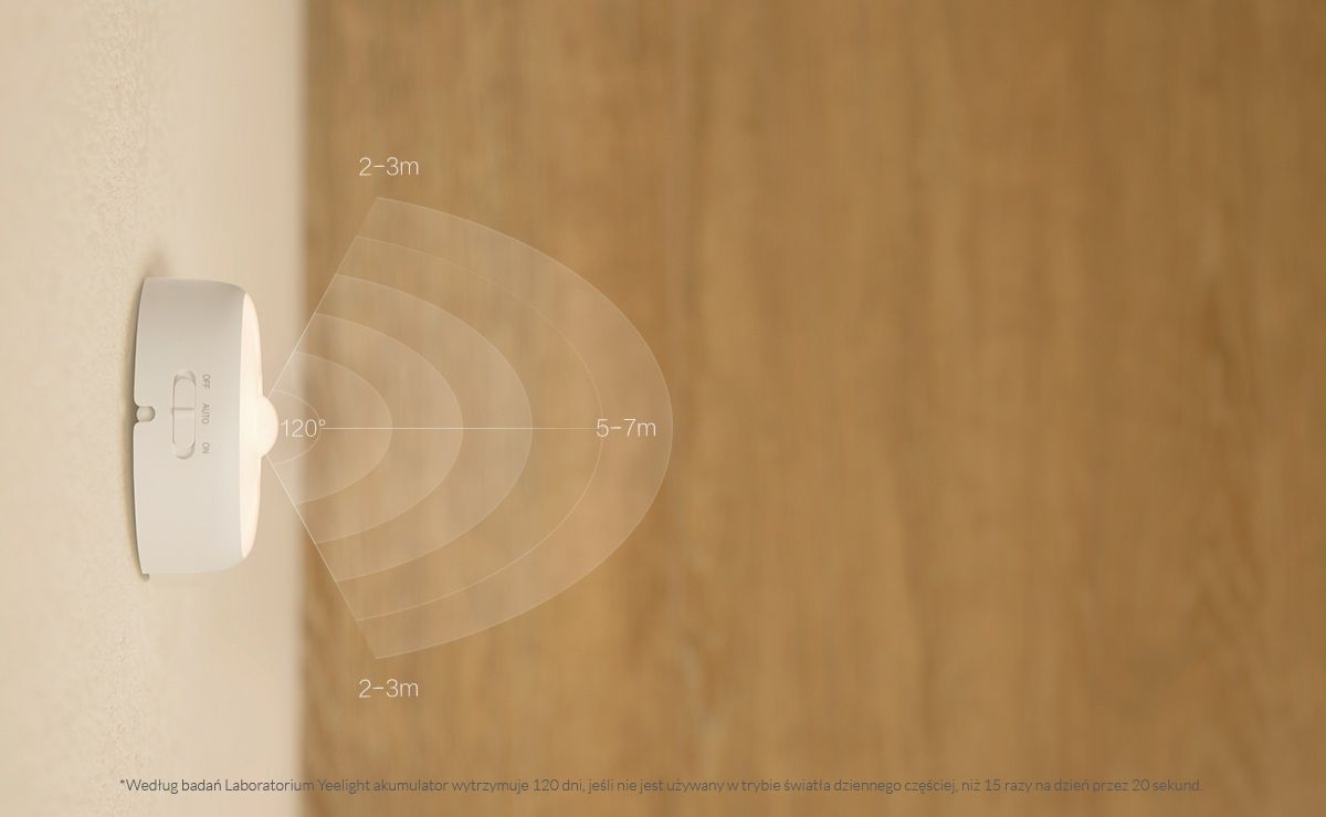 Lampka nocna Sensor Nightlight - z czujnikiem, na USB