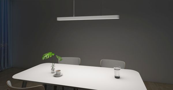 Ledowa lampa wisząca Cristal - sterowana głosem