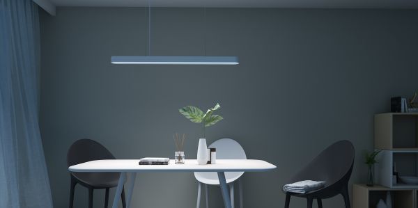 Ledowa lampa wisząca Cristal - sterowana głosem