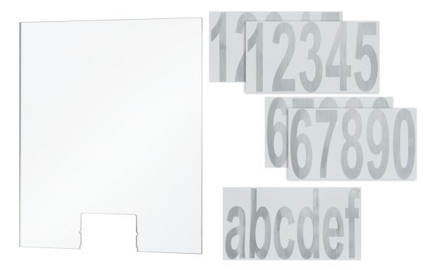 Nakładka na kinkiet Cone - numer domu