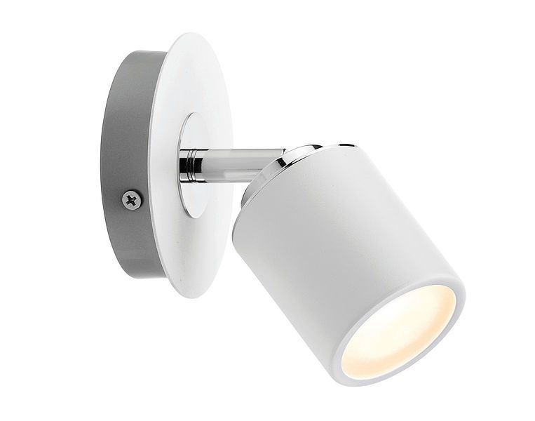 Nowoczesny kinkiet Tube nad lustro w łazience