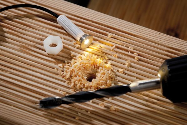 Oprawa wpuszczana MicroPen - zestaw do oświetlenia tarasu