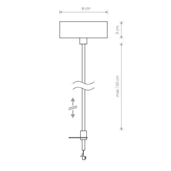 Profile Power Supply Kit - zasilacz wiszący do systemu szynowego