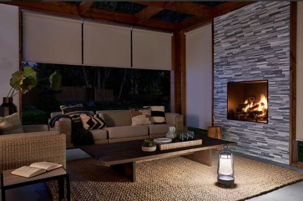 Przenośna latarnia ogrodowa Lyndon na taras