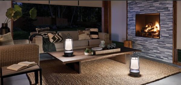 Przenośna latarnia ogrodowa Lyndon na taras