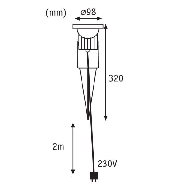 Reflektor ogrodowy SpecialLine przed dom
