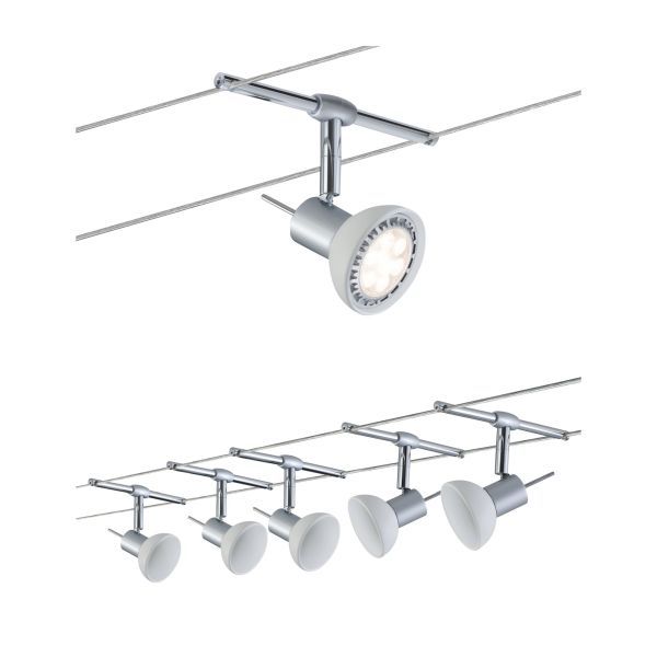 System linkowy Sheela - 5x10W GU5,3, 230/12V