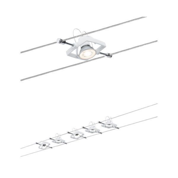 System linkowy Zest Mac II – 5x10W, 230/12V, biały