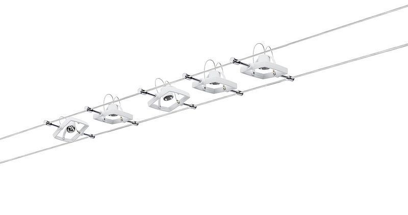 System linkowy Zest Mac II – 5x10W, 230/12V, biały