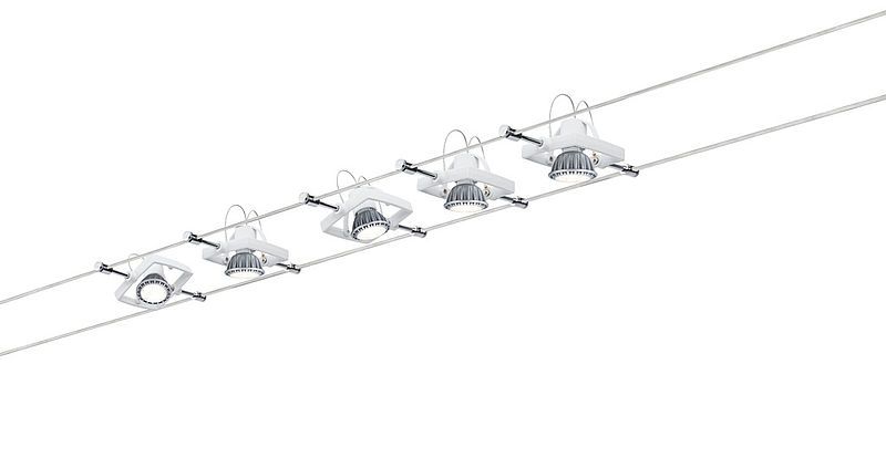 System linkowy Zest Mac II – 5x10W, 230/12V, biały