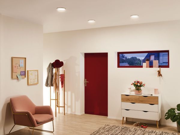 Wbudowany panel LED Areo do przedpokoju