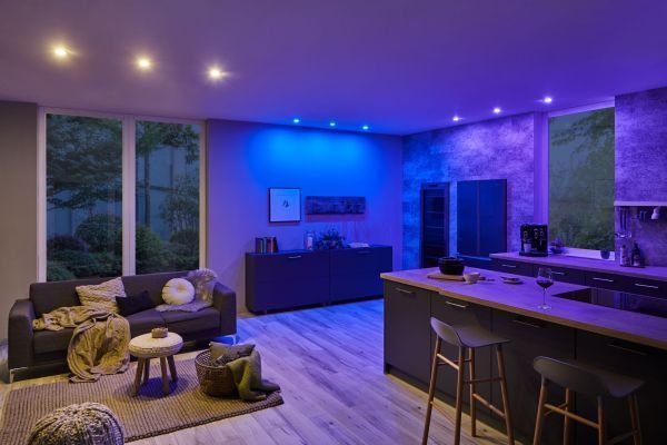 Zestaw oczek sufitowych Nova Plus - RGBW, Smart Home