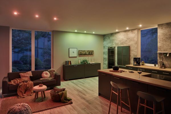 Zestaw oczek sufitowych Nova Plus - RGBW, Smart Home