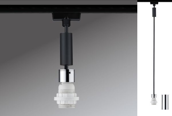 Zwis Easy Basic - czarny, system szynowy URail