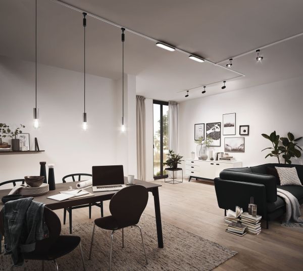 Zwis Easy Basic - czarny, system szynowy URail