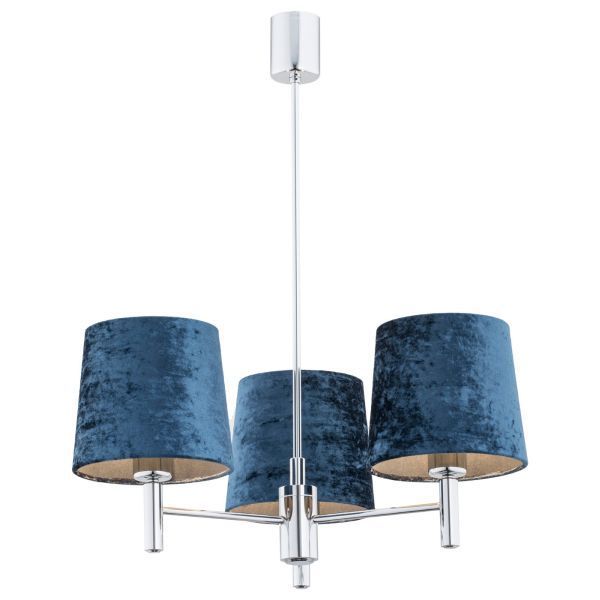 Żyrandol do salonu z abażurami Bolzano