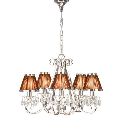 Żyrandol vintage Oksana jako oświetlenie salonu