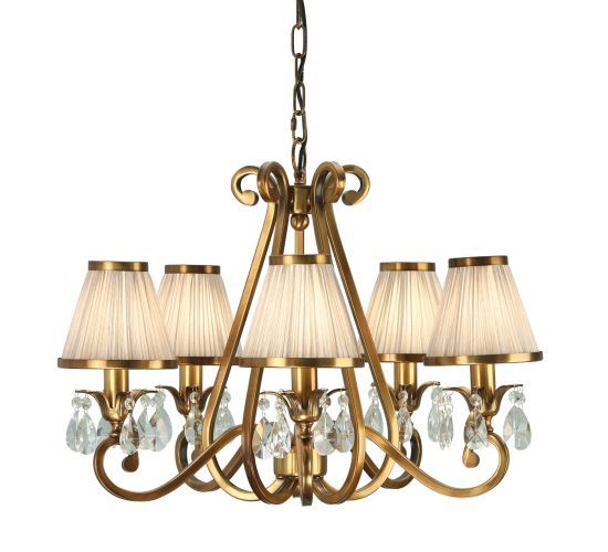 Żyrandol Oksana nad stół w jadalni