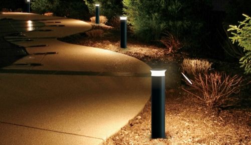 ledowe słupki do ogrodu