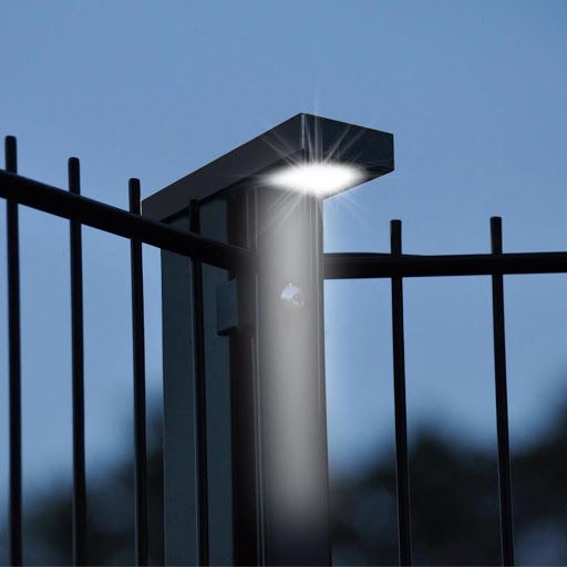 podświetlenie ogrodzenia