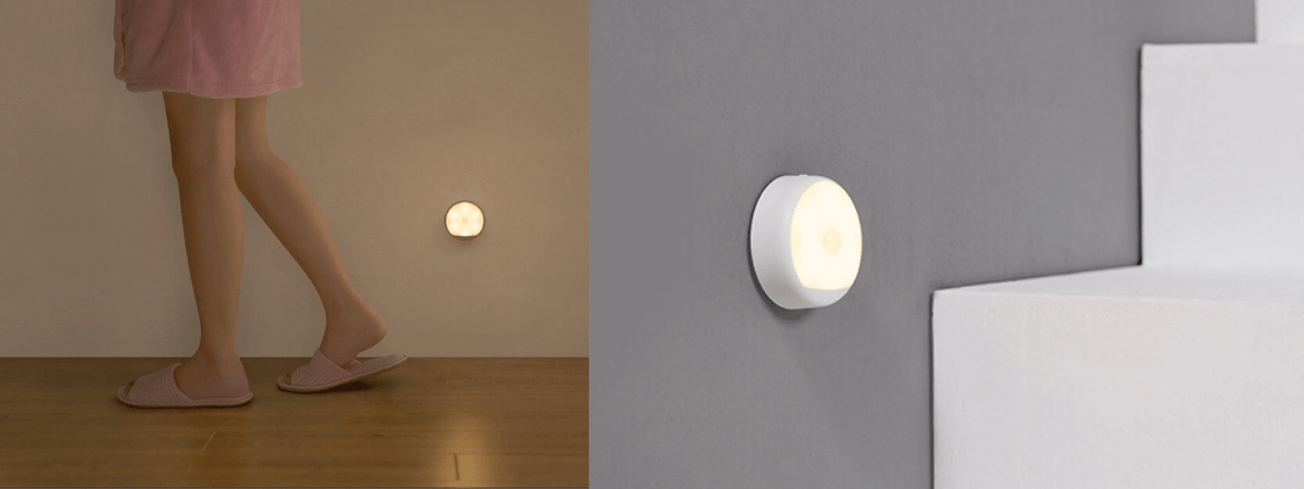 mobilna lampka na klatkę schodową