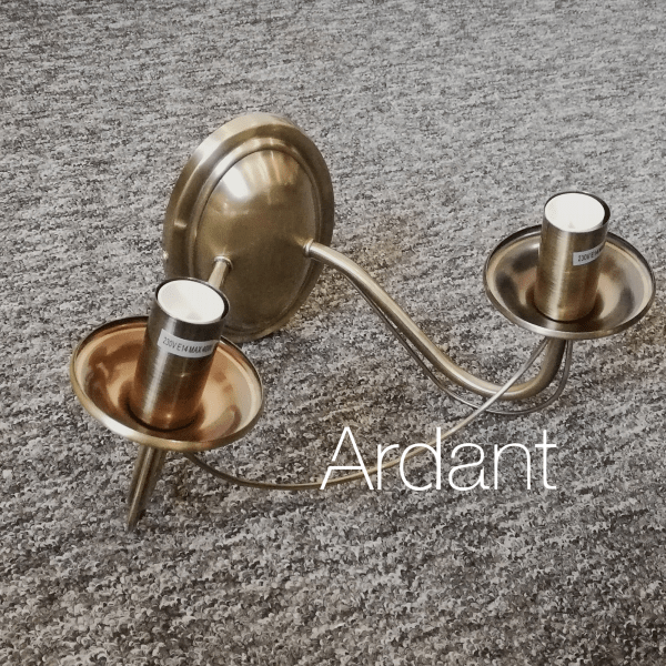 Kinkiet Muza - 2 ramiona do korytarza lub przedpokoju