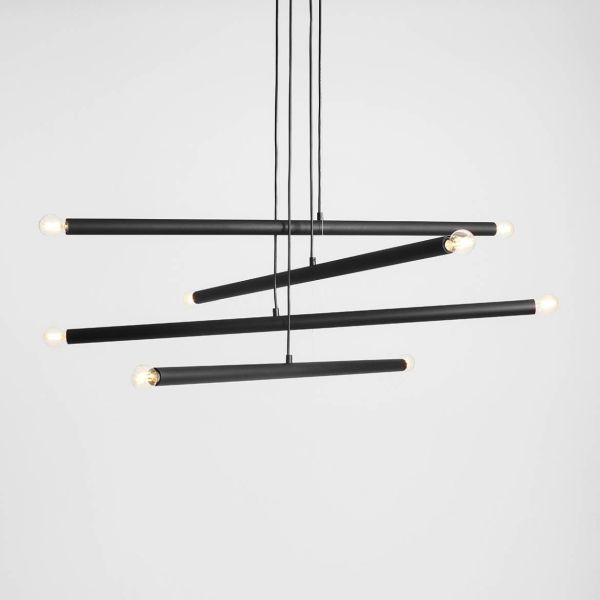Żyrandol Tubo do nowoczesnego biura