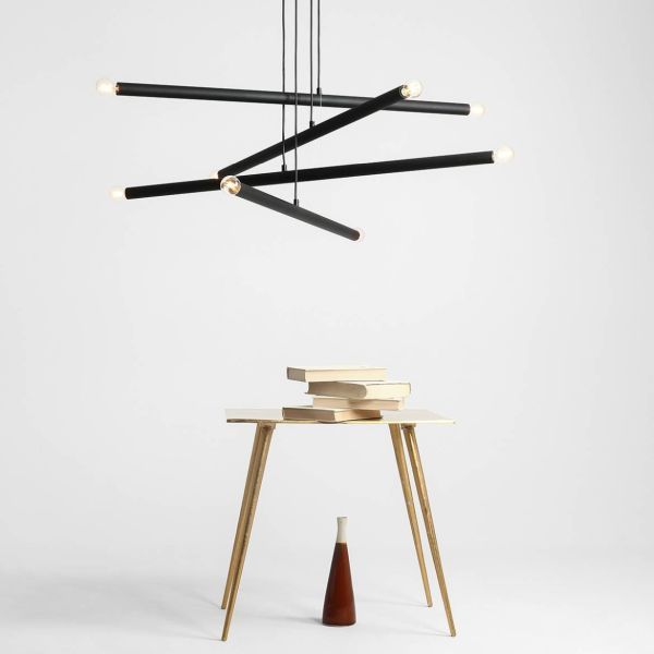 Żyrandol Tubo do nowoczesnego biura