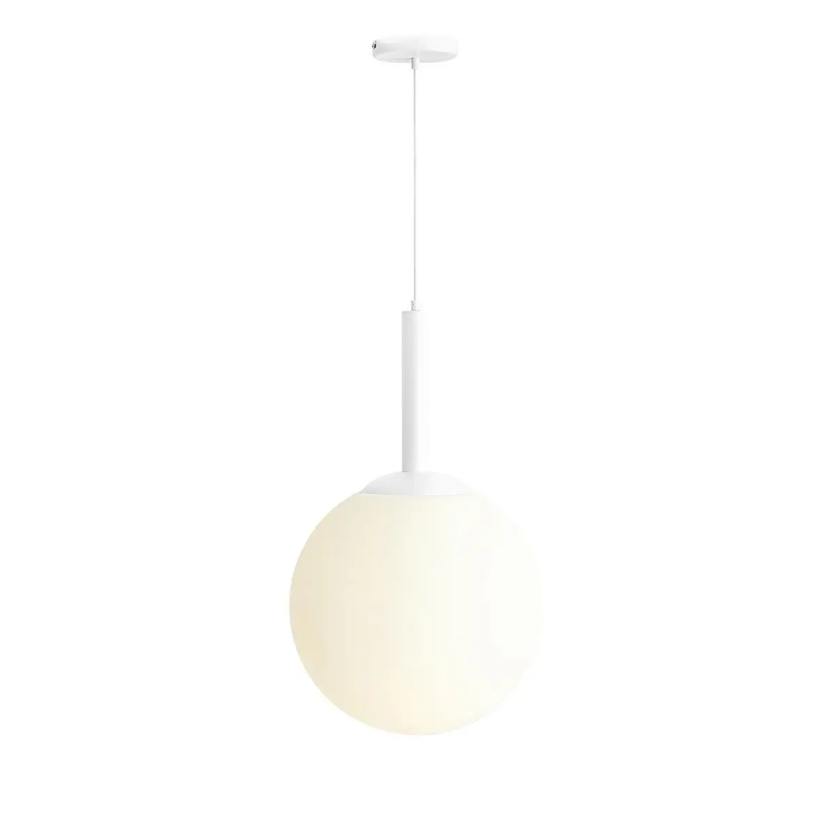 Lampa wisząca Bosso do jasnej sypialni, 40cm