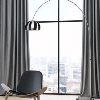 Łukowe lampy stojące