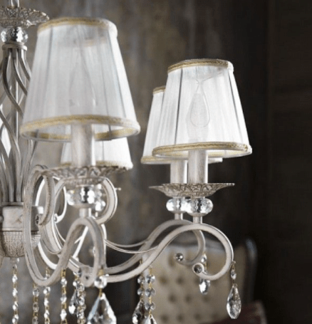 Żyrandole z abażurem