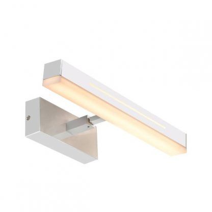 Kinkiet Otis 40 - Nordlux - chrom, LED, z funkcją nocnego światła