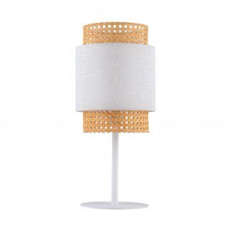 Lampa stołowa Boho Nature - TK Lighting - na stolik nocny do sypialni