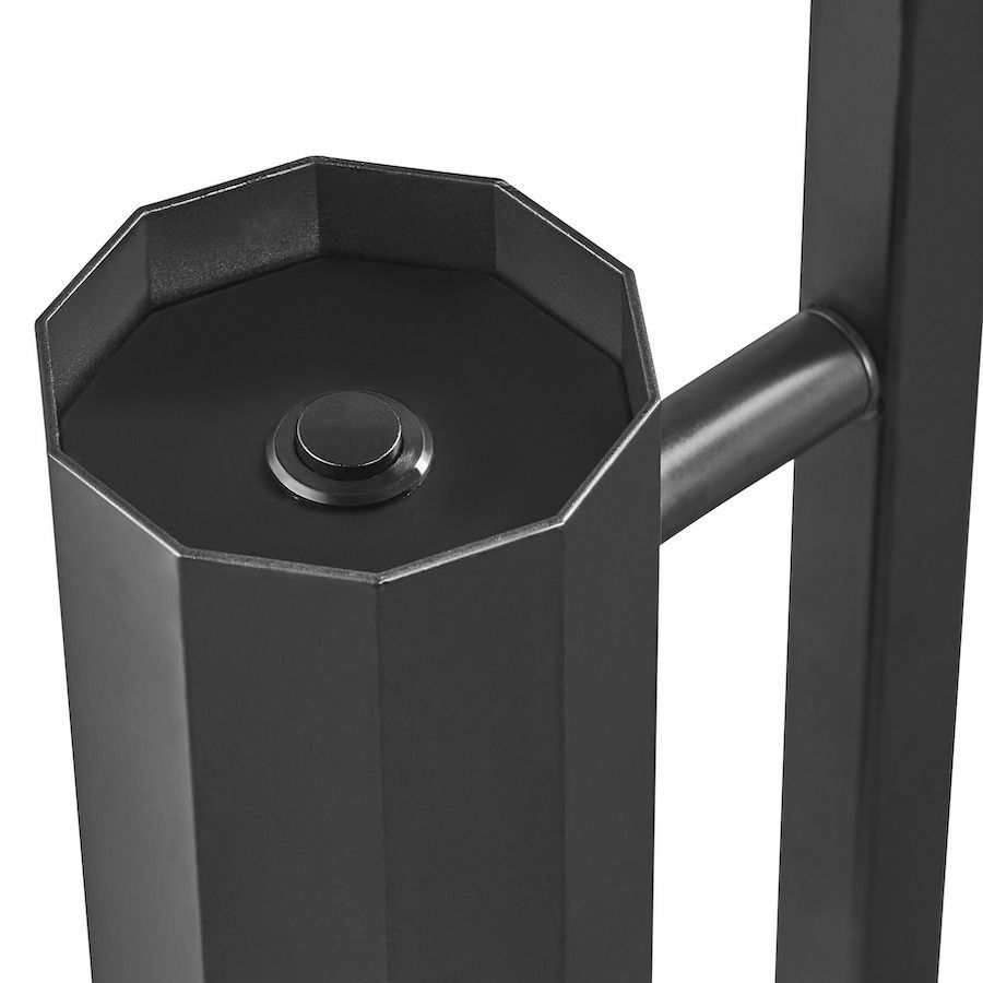 Czarna lampa stołowa Alanis - Nordlux - do gabinetu, do sypialni