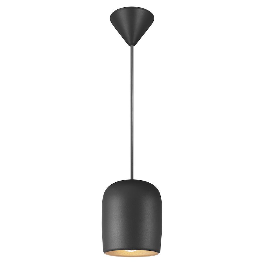 Czarna lampa wisząca Notti 2213073003 - Nordlux - do minimalistycznej sypialni