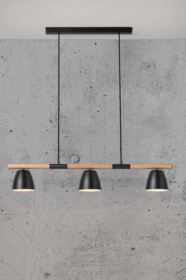 Duża lampa wisząca Theo - nad stół do jadalni