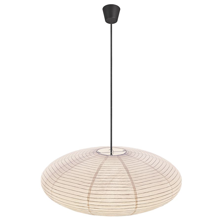 Duży abażur Villo - Nordlux - biały, do wnętrz w stylu japandi