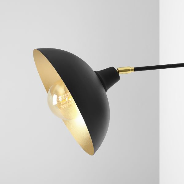 Duży kinkiet Espace - Aldex - do gabinetu, do sypialni