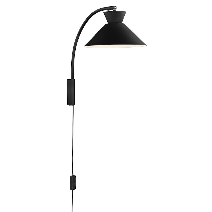 Kinkiet Dial - Nordlux - czarny, metalowy klosz