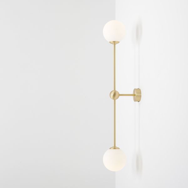 Kinkiet Mae L - Artera & Ardant - do sypialni w stylu Art Deco