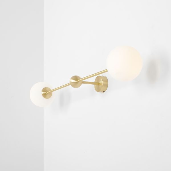 Kinkiet Mae L - Artera & Ardant - do sypialni w stylu Art Deco