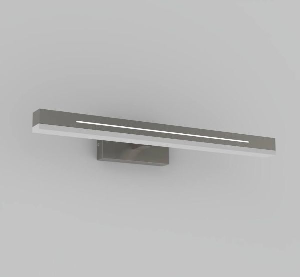 Kinkiet Otis 40 - Nordlux - srebrny, oświetlenie lustra łazienkowego