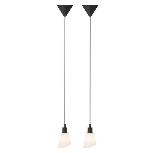 Komplet lamp wiszących Molli - 2 szt, skośne klosze, do kuchni, do sypialni