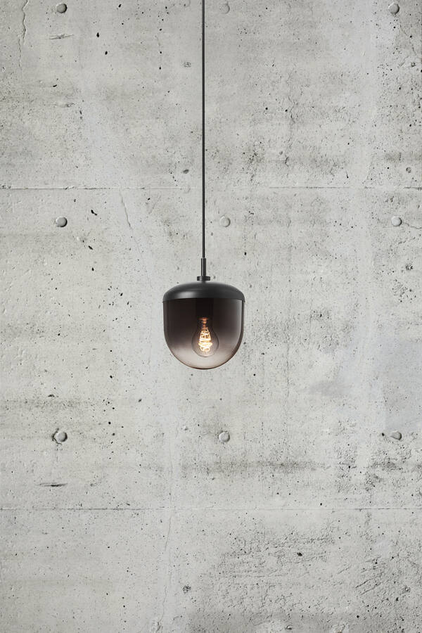 Lampa Magia 18 z podwójnym szklanym kloszem - do salonu, do sypialni